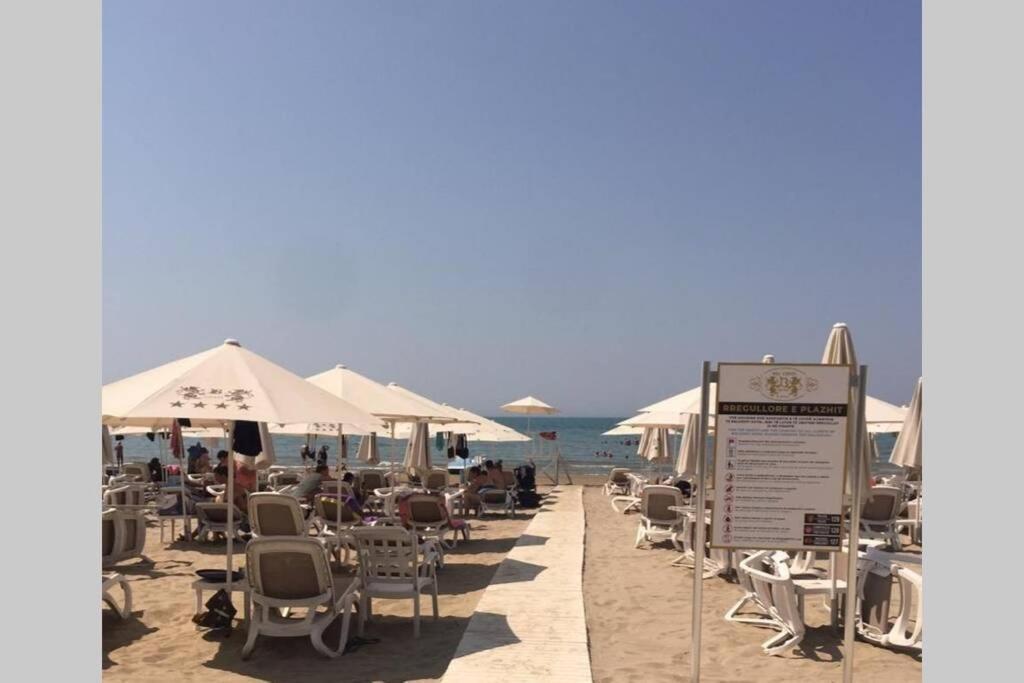 Modern Sea View Apartment For A Perfect Holiday Durrës Zewnętrze zdjęcie